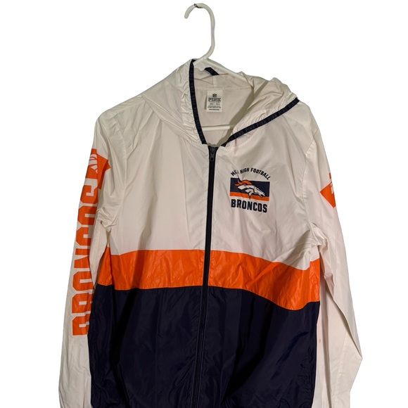 VS PINK NFL Denver Broncos Windbreaker Jacket | XS/S - Picture 1 of 3